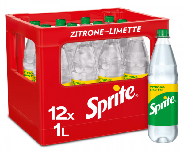 Sprite, PET 12x1,0 Liter inkl. Pfand