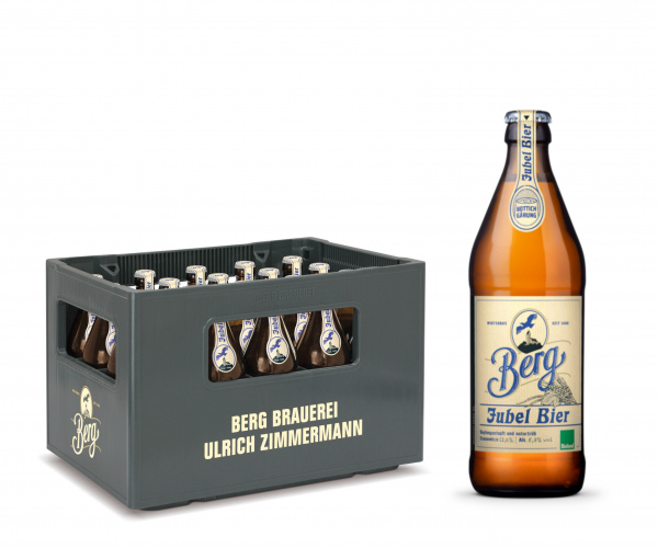 Brauerei Berg Jubel Bier 20x0,5 Liter Kiste inkl. Pfand