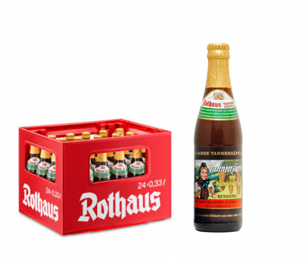 Rothaus Tannenzäpfle 24x0,33 Liter Kiste inkl. Pfand