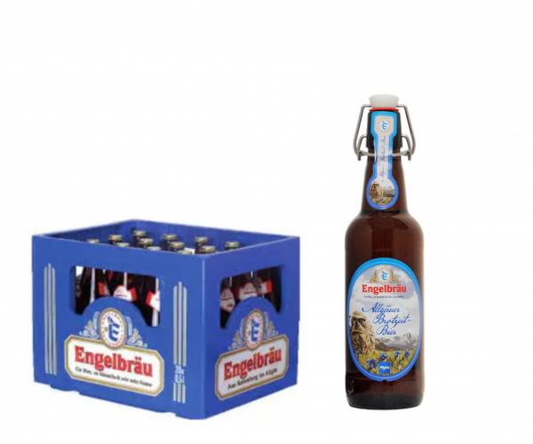 Engelbräu Allgäuer Brotzeitbier 20x0,5 Liter Kiste inkl. Pfand