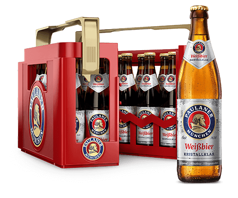 Paulaner Kristallweizen 20x0,5 Liter Kiste inkl. Pfand