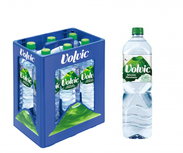 Volvic naturelle, PEC 6x1,5 Liter inkl. Pfand