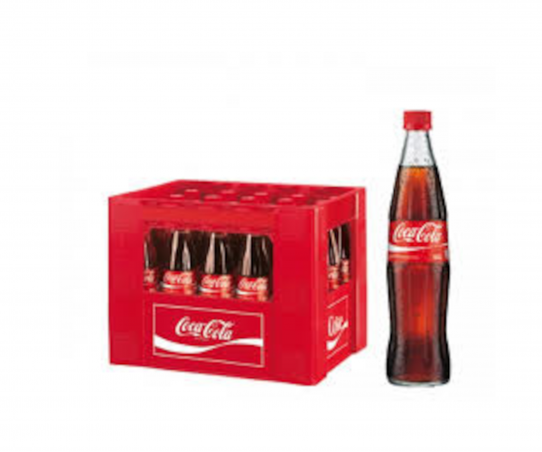 Coca Cola, Glas 20x0,5 Liter inkl. Pfand