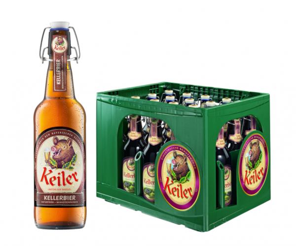 Keiler Kellerbier 20x0,5 Liter Kiste inkl. Pfand